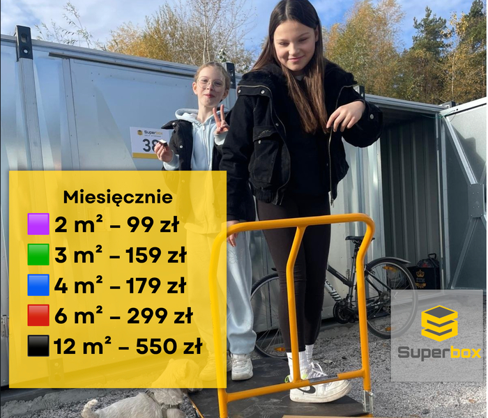 Zdjęcie na okładce dla Superbox Magazyny Self Storage Zabki Warszawa